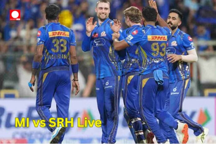 MI vs SRH Live MI vs SRH Live